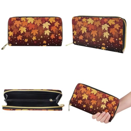 Image of HUGS IDEA Leather Purses and Handbag for Women Bucket Bag with Wrist Wallet 2 Packs