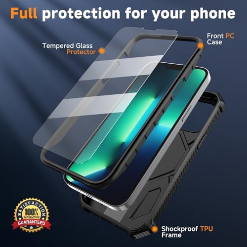Coque iPhone 13 Pro Max MagSafe bleue pour éviter les écrans brisés