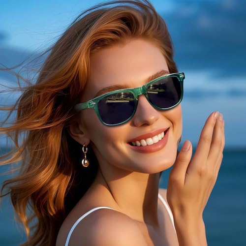 Image of Joopin Square Sunglasses Polarized UV400 Designer Sun Glasses Men Women