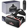 REALITEX 3D VR Headset for Kids + Android Remote - for iPhone & Android Phones | with 3D VR Videos & Apps Links | Virtual Reality Goggles Set for Beginners