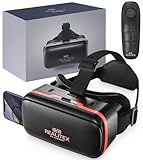 REALITEX 3D VR Headset for Kids + Android Remote - for iPhone & Android Phones | with 3D VR Videos & Apps...