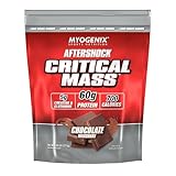 Myogenix Critical Mass Gainer – Muscle Mass Weight Gain Supplement, Zero Lactose Whey Protein Powder – Anabolic Whey Protein – Chocolate (5 lbs)