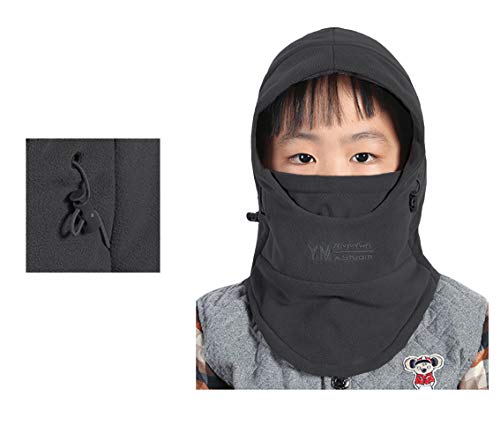 HZTG Children's Winter Windproof Cap Outdoor Sports Mask Warm Face Cover Adjustable Ski Balaclava Hat
