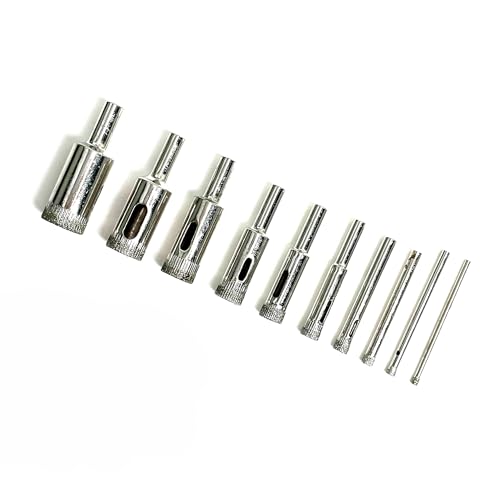 Set de 10 Fresas de Diamante para Taladro 3mm - 18mm miniatura 1