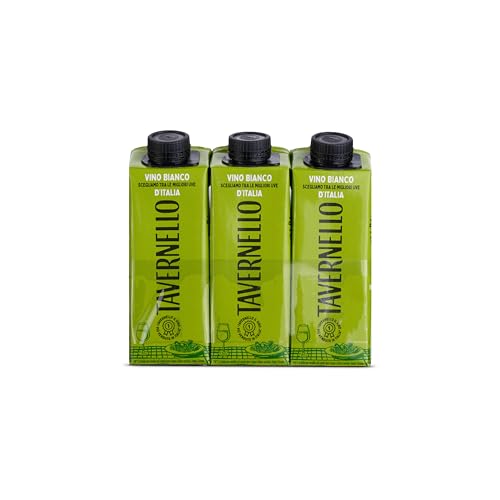 Tavernello Vino Bianco d'Italia, 3 x 250ml