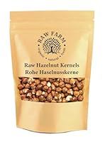 1kg rohe Haselnusskerne, Ganze Nüsse, glutenfrei, sojafrei - Raw Farm