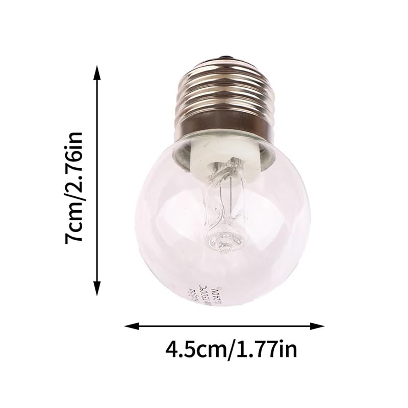 1Pc E27 40W Oven Lamp Light Microwave Oven Bulbs 220v High Temperature Resistant 500 Degree for Display Cabinet — view 3