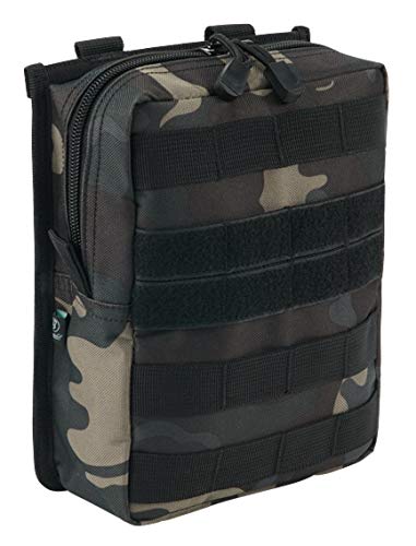 Brandit Molle Pouch Cross Dark Camo, Darkcamo - Cross, standard size