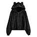 Jacke for women Strickjacken Elegant Übergangsjacke Flauschmantel Teddyjacke Herbstjacke Große Größe Flauschjacke Trainingsjacke Outdoorjacke Funktionjacke Damenjacke Streetwear Cardigan Outwear