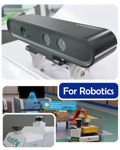 Image of Astra Pro 3D Depth Camera Indoor ±3mm Accuracy, 8m Max Range, Multi-Camera Sync, ROS1 /2 Robot Part for Robotics Research, AI Vision, SLAM, 3D Scanning