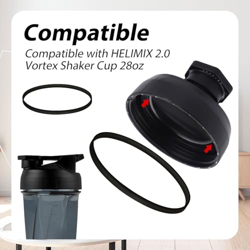 Junta de silicona para botella mezcladora HELIMIX 2.0, 2 piezas miniatura 3
