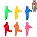 Hpamba Bambini Creativi Portaspazzolino Ventosa Supporto Cartoon Spazzolino da Denti Porta Cartoni Animati Animali con Ventosa Gancio Montato Portaspazzolino Ventosa Gancio Denti per Bambini 6 Pezzi