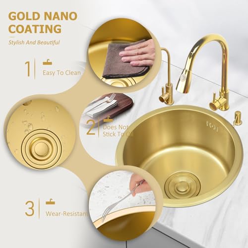 Fregadero elegante para espacios pequeños con diseño moderno de 36 cm 5