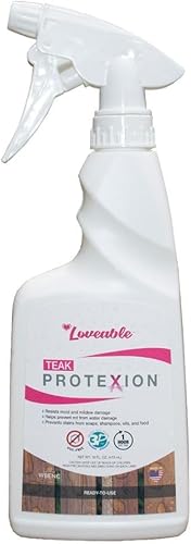 EcoDecors Loveable Protection - Sellador de teca de 16 onzas para muebles de exterior