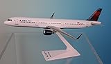 Delta Air Lines Airbus A321-200 Airplane Miniature Model Snap Fit 1:200 Part #AAB-32100H-014