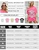 Lonya Women's T-Shirts Oversized Tops for Women Y2k Sunshine Beach Letter Printed Round Neck Rainbow Graphic Tee Ladies Short Sleeve Summer Tops Casual Baggy Plus Size Cotton T Shirts,A-Rose Pink,XXL #5