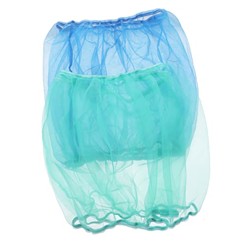 CIYODO 2 Pcs Bird Cage Gauze Birdcage Cover Bird Cage Supplies Bird Cage Cover Net for Pet Birds Messy Great for Parrots Finches