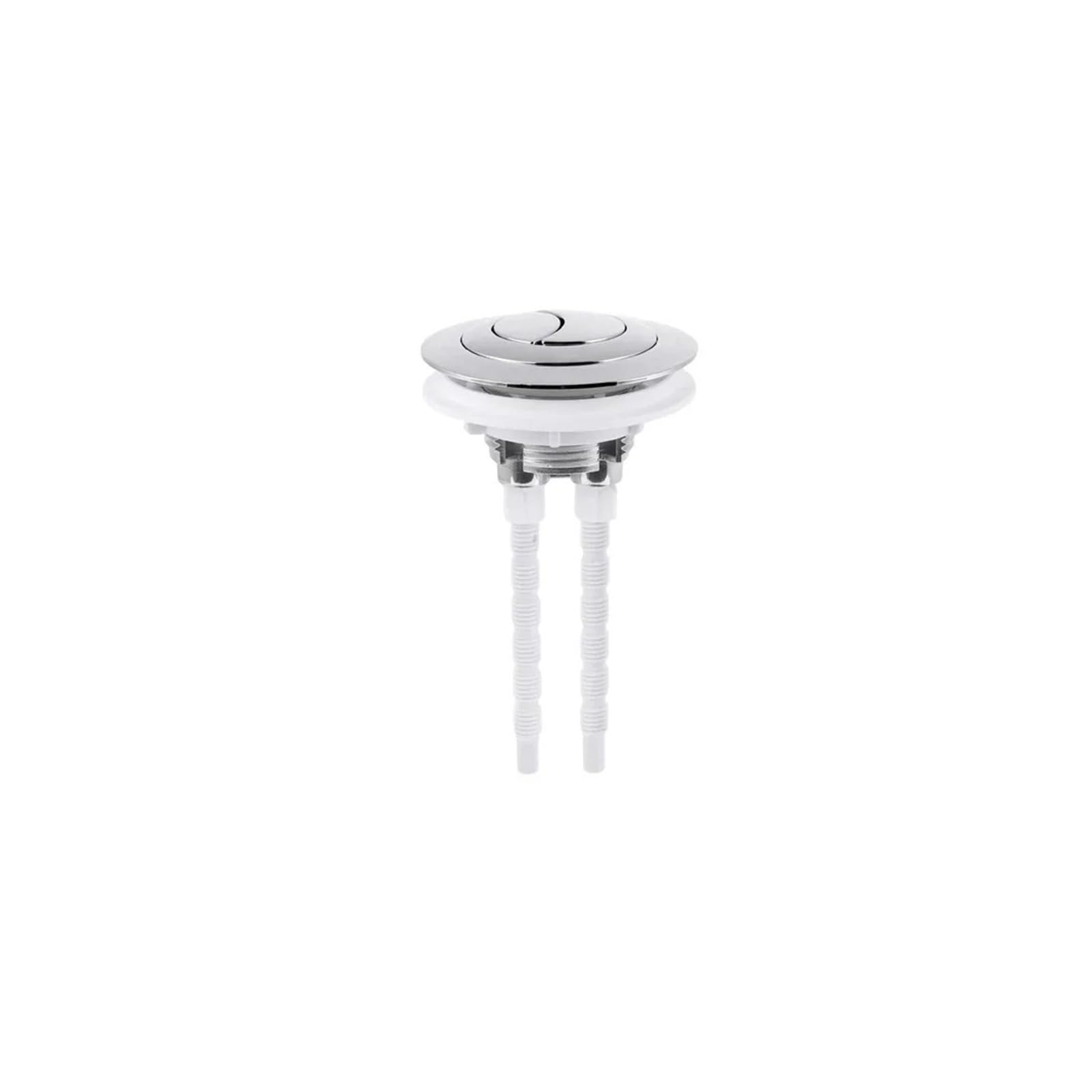 Botón De Tanque De Inodoro De Doble Descarga 38 48 58 Mm Cubierta | Mejora del baño, control de doble pulsación, accesorio de 38 48 58 mm, accesorio for tapa de cisterna