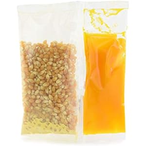 Snappy Popcorn Snap Pack Poppers Yellow Popcorn Coconut Oil and Buttery Flavored Salt 24 Count