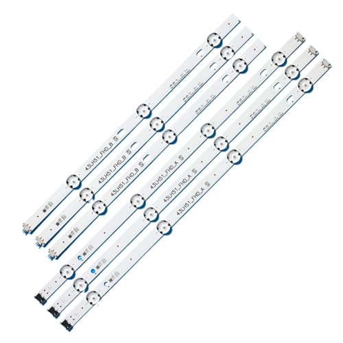 OOGEWSD LED backlight strip Fit for 43LF510V 43LH590V 43LF5100 43LH5100 43LH5700 43LH570A 43LH520V 43LH590 43LJ515V 43LH510V 43L