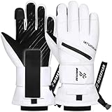 MORXPLOR Ski Gloves with Wrist Guards Low...