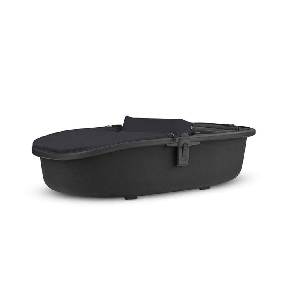 Quinny 1503991000 Hux Carrycot for The Quinny Hubb Mono, Quinny Hubb Duo or  Quinny VNC, Black on Black (Black)