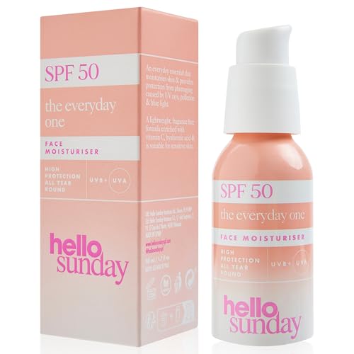 Hello Sunday The Everyday One Face Moisturiser SPF 50 for Unisex - 1.7 oz Moisturiser
