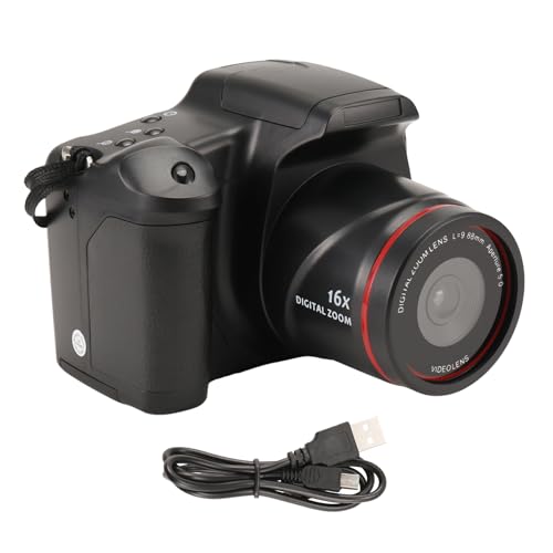 Appareil Photo Numérique Vlog Camera Photography Zoom Numérique 16 X 720P HD SLR Camera Anti-Shake Photo Cameras pour Diffusion en Direct