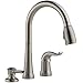 Delta Faucet Kate Single-Handle Kitchen Sink Faucet with Pull Down ...