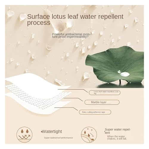 Pegatinas autoadhesivas de mármol lavables para azulejos de cocina y baño 3