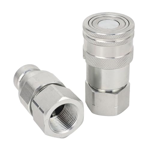 Raccords hydrauliques robustes avec capuchons anti-poussière polyvalents