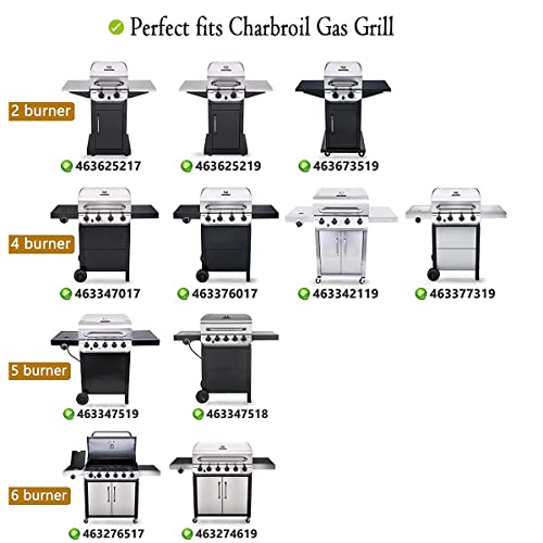 image for Gcostar Grill Replacement Parts for Charbroil Performance 4 Burner 463