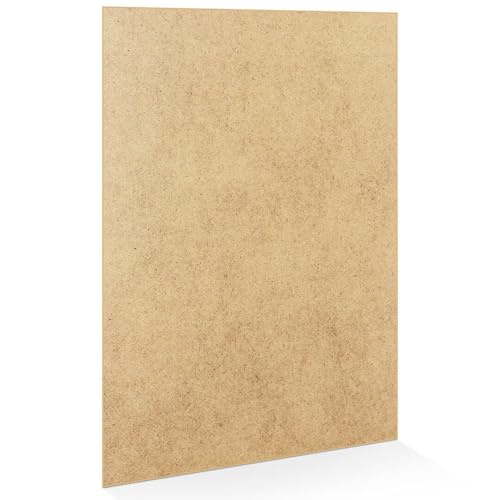 Alison Kingsgate A1 2mm MDF Board Backing for Laser Engraving Painting & DIY Strong Backing Board for Crafts & a Great Alternative to Plywood Sheets