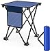 Taburete Plegable Portátil Silla Portátil, Compacto Ligero para Interiores y Exteriores al Aire Libre de Camping Pesca Senderismo Camping Caza Picnic Viaje, Azul