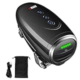 WMARK Barber Massager/Cordless HandheldMassager, Charge Neck/Legs/Hand/FaceMassager, 2 Massage Nodes 2600AMH,Black