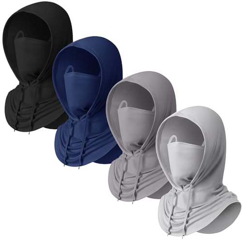 Image of Funtery Summer Cooling Balaclava Mask, UV Protection Hood Mask Breathable Cycling Face Cover Full Head Scarf for Men Women