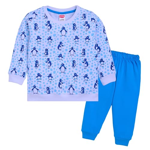 Image of LuvLap Baby Boys Full Sleeve Sweatshirt & Pyjama Set