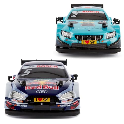 CMJ RC Cars Twin Pack: Officially Licensed Audi RS5 DTM & Mercedes AMG C63 DTM, 1:24 Scale, 2.4Ghz Remote Control Cars - Image 2