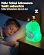 Yiliaw Dinosaurier Kinderwecker mit Nachtlicht – Schlaftrainer & Aufwachuhr, wiederaufladbare Silikonlampe für Schlafzimmer, Perfekter Schlafbegleiter für Jungen & Mädchen