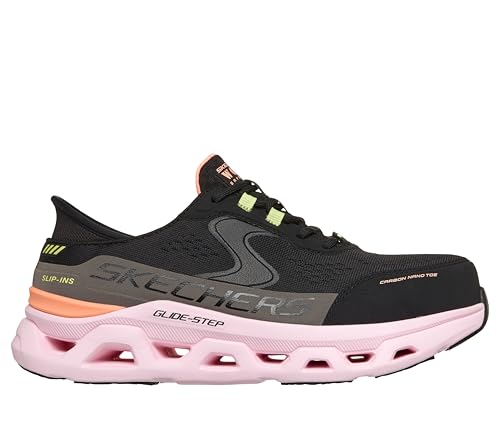 Image of Skechers Women's Glide Step Altus Safety | Work, Slip-ins, Slip Resistant, Electrical Hazard, Glide-Step, Air-Cooled Memory Foam, Carbon Nano Safety Toe