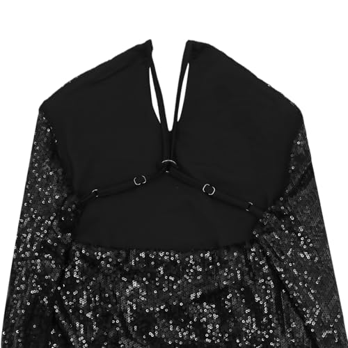 Image of BOLLEY JOSS Sequin Mini Dress for Women Halter Keyhole Criss Cross Open Back Party Dress Backless Short Cocktail Dresses