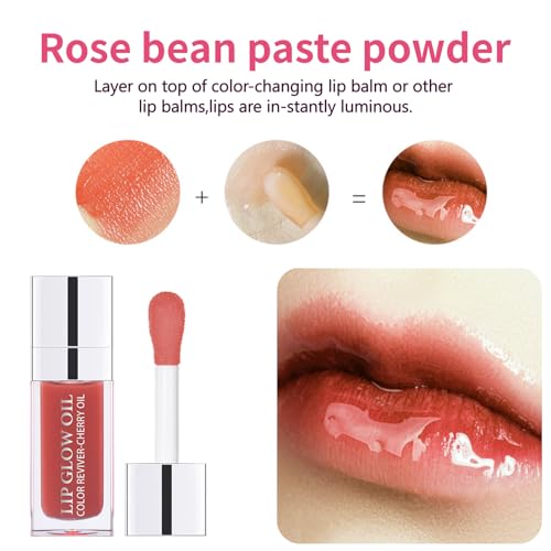 Leogony 3PCS Plumping Lip Oil Set, Glitter Shine Liquid Lipstick for Moisturizing Care - Image 6