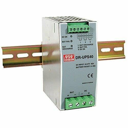 MEAN WELL DRUPS40 40A DC UPS Module Din rail mounted UPS meanwell