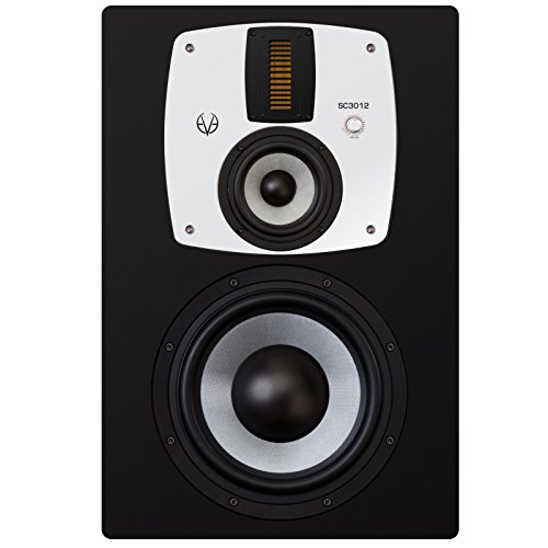EVE Audio SC3012 Active 3-Way Main Studio Monitor with 12-Inch Woofer, 25 Hz to 21 kHz Frequency Range and 130 dB Maximum Sound Pressure Level