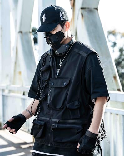 Niepce Inc Japanese Streetwear Techwear Men's Vest2