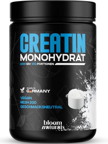 Creatin Monohydrat Pulver 1kg / 1000g - Ultra Reines Kreatin