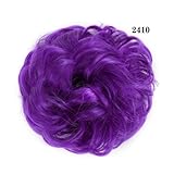 Zoom IMG-1 lixiongquanlal messy bun hair piece
