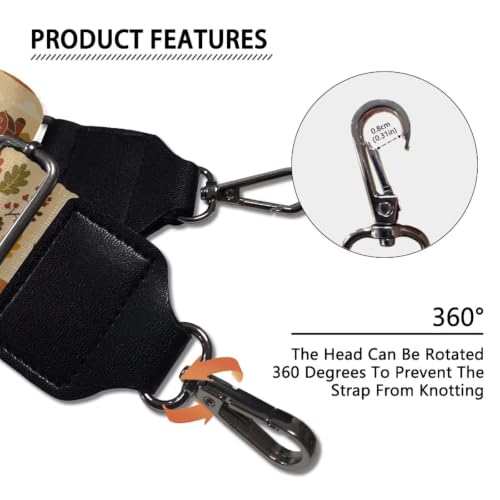 Image of Jeiento Wide Purse Strap Wide Shoulder Strap Adjustable Replacement Belt Soft Guitar Shoulder Straps for Women Girls Gifts