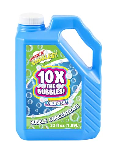 Bubble Solution Refills 32 OZ Concentrate Bubbles for Bubble Machine, Bubble Gun, Bubble Wands,...