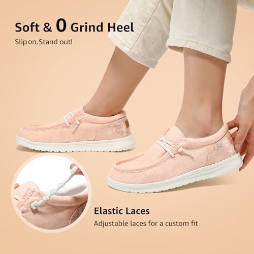 Image of STQ Women's Orthopedic Loafers丨Lightweight Casual Boat Shoes for Plantar Fasciitis